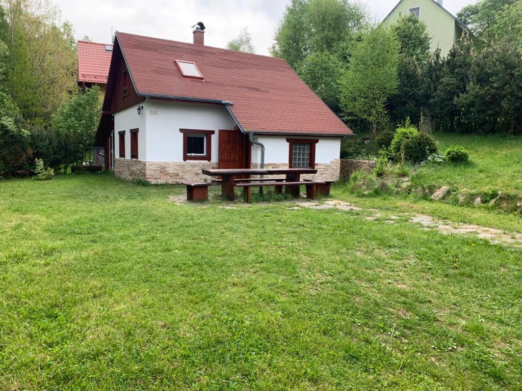 Вілла Hygge Chaloupka V Horach Cesky Jiretin Екстер'єр фото
