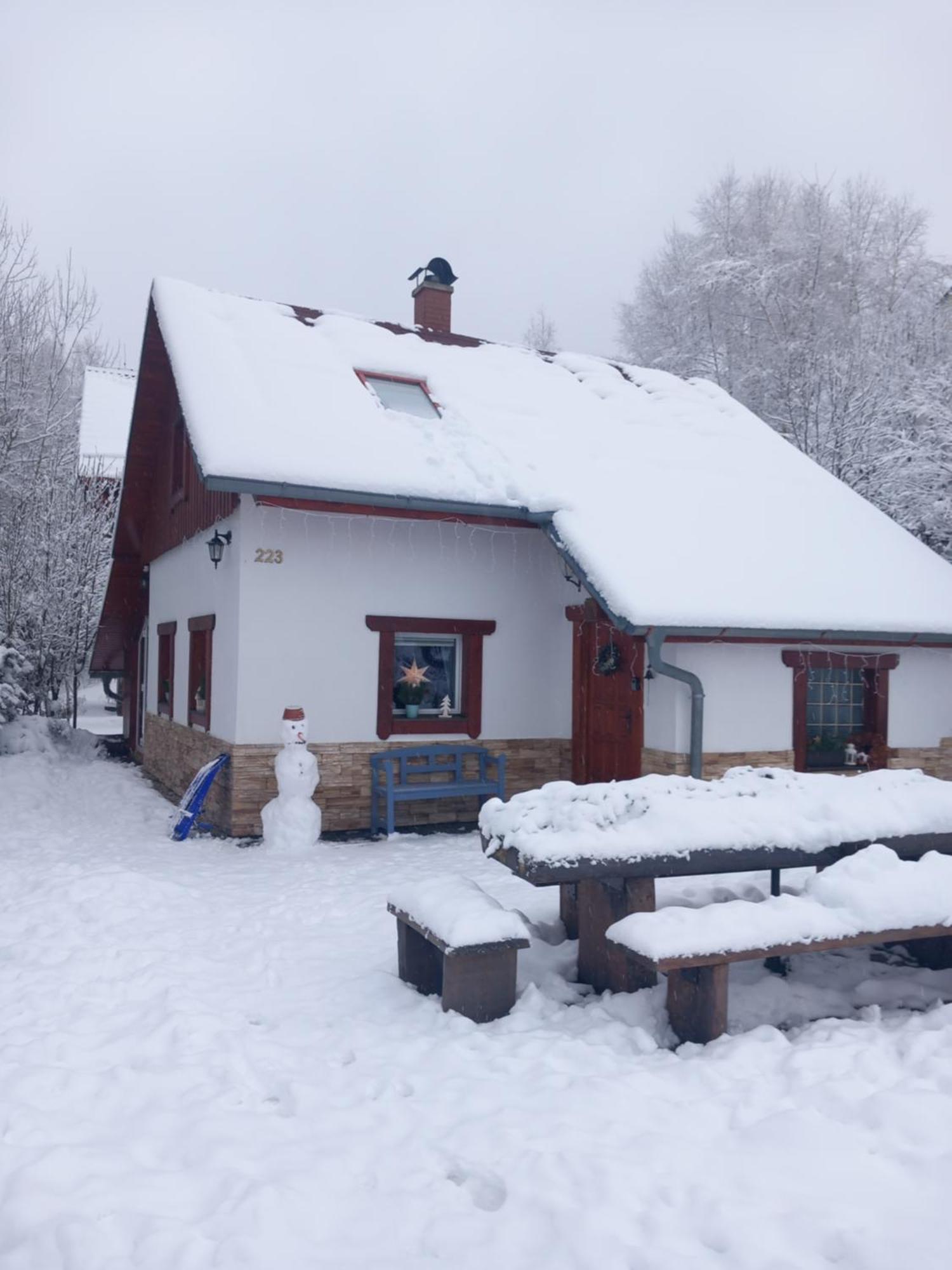 Вілла Hygge Chaloupka V Horach Cesky Jiretin Екстер'єр фото